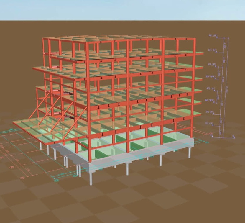 冷蔵工場（S造5F・3,600㎡）